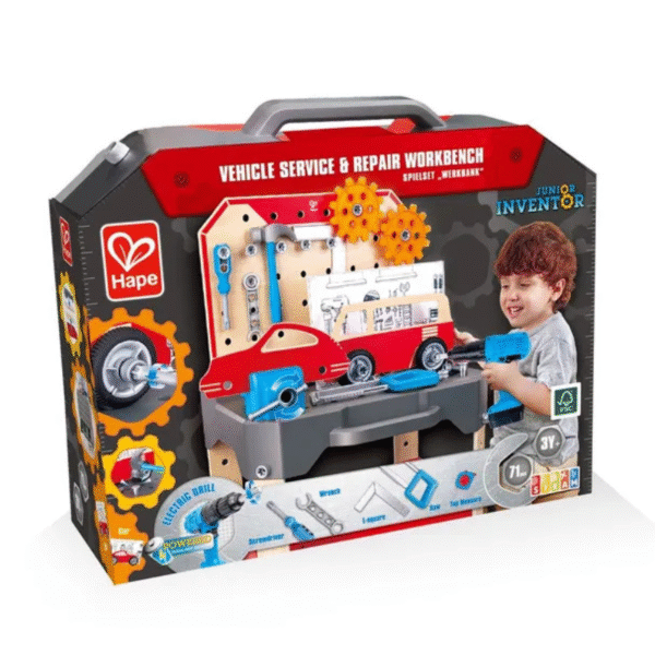 Hape - Vehicle Service & Repair Tools Workbench - Image 2