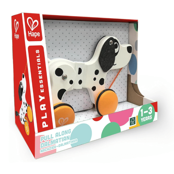 Hape - Pull Along Dalmatian - Image 4