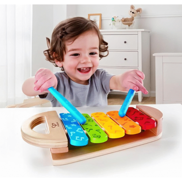 Hape Five-sound Rainbow Musical Xylophone - Image 2