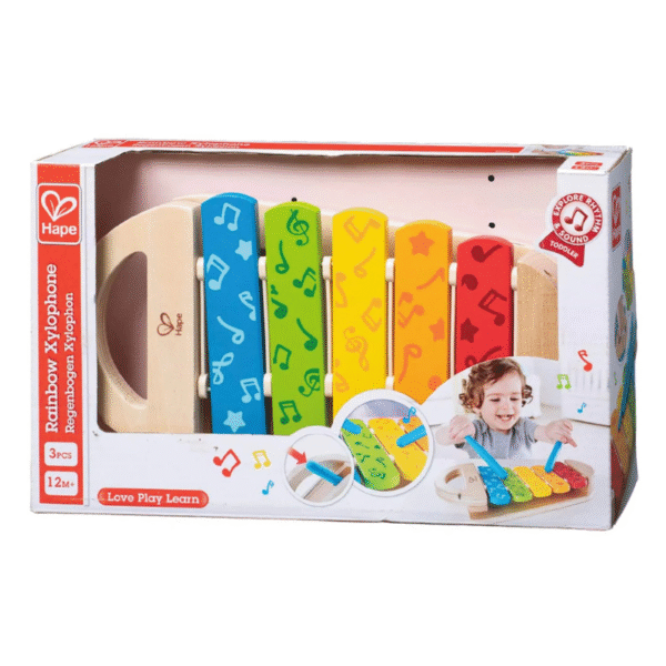 Hape Five-sound Rainbow Musical Xylophone - Image 3