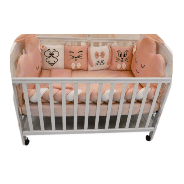 Baby Head Bumper Set – With  Blanket & Pillow - Image 2
