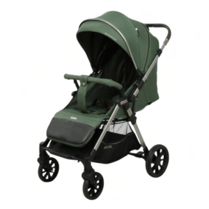 Kidilo Baby Stroller – Elegant Green Edition