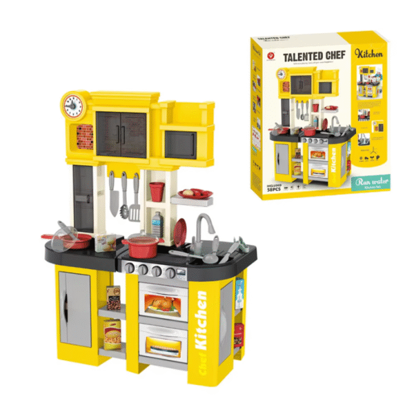 Talented Chef Kitchen Playset – 58 Pcs