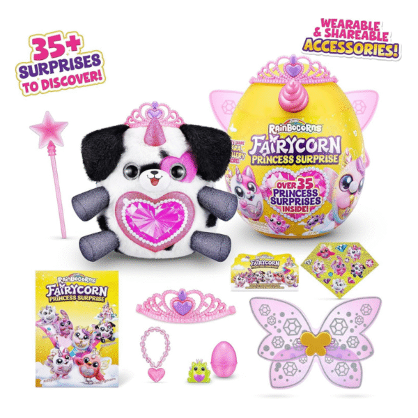 Zuru Rainbocorns Fairycorn Princess S6 Plush Medium - Image 2