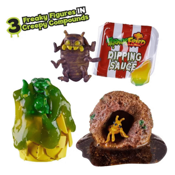 Terror Fried Nasty Nibbles 2 Freaky Figures in 3 Creepy Compounds - Image 2
