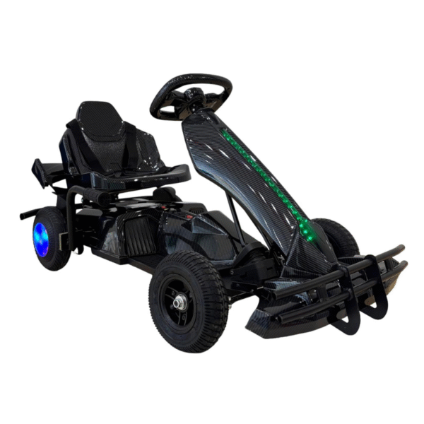 BIKE Electric Go Kart LED Lights Pedal Drive 36V Battery Powered - Image 6