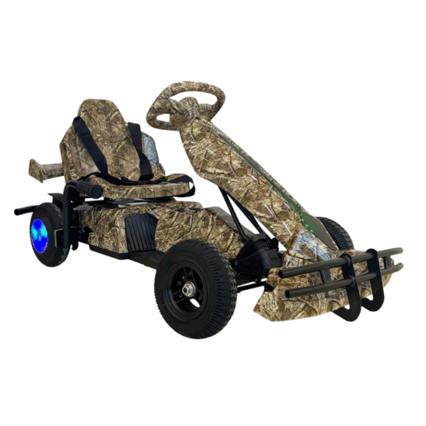 VLRA Bike Electric Go Kart LED Lights Pedal Drive 36V Battery - Image 5