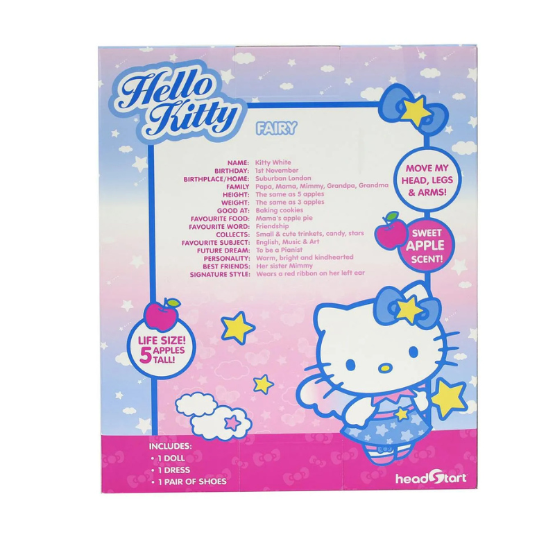 Hello Kitty Fairy Theme Soft Toy with Accessories - Image 6