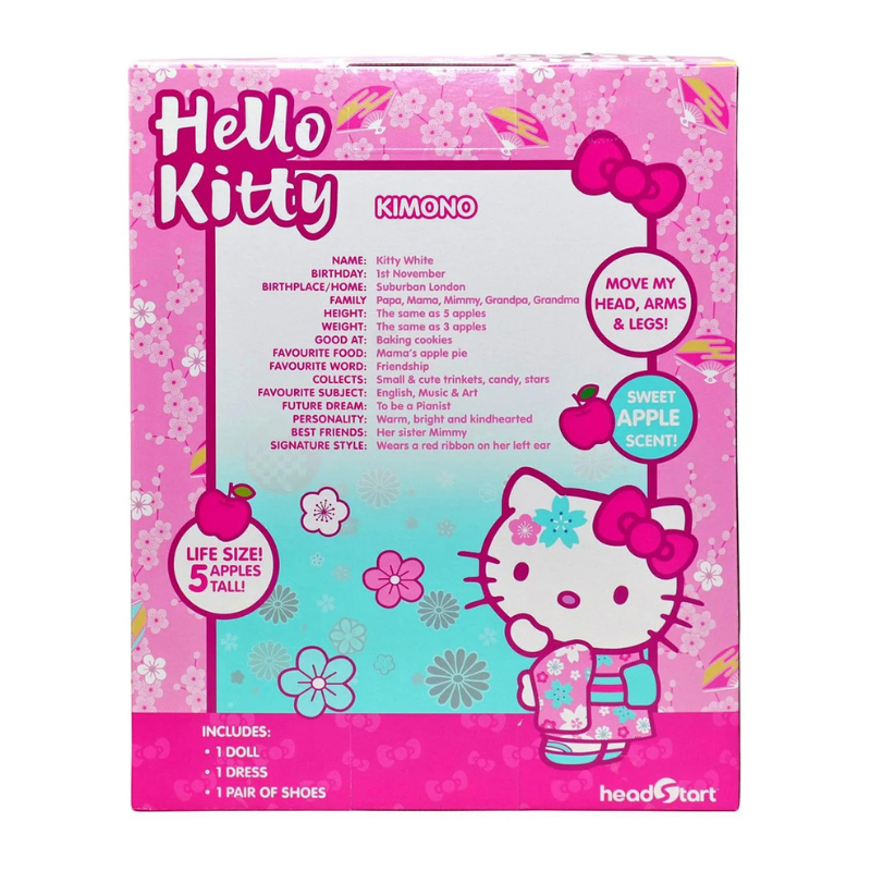 Hello Kitty Doll Kimono Lightweight Great For Displaying 3 Years+ - Image 3