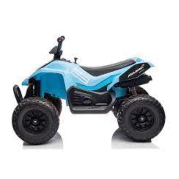 McLaren Max Rider Electric Ride-On Quad Bike - Blue - 12 V - Image 2