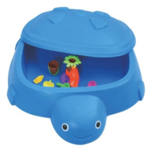 Turtle Sandbox With Lid For Kids Outdoor & Indoor