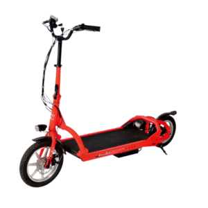 Red Steel Folding Electric Walking Scooter