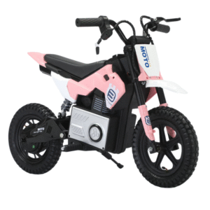 Kids Electric X Lithium 36V CrossD irt Bike – Pink MOTO Edition