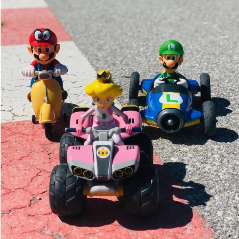 Carrera - RC Mario Kart Mach 8 Luigi - Blue - Image 2