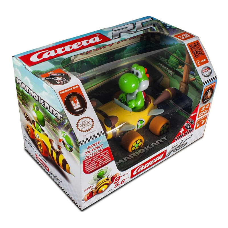 Carrera Bumble V Yoshi RC Mario Kart