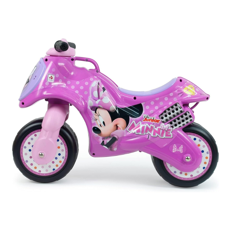 INJUSA - Minnie Mouse Neox Ride On Scooter Pink - Image 3