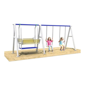 Playful 2 Swing & Dual Swings For Kids 200cm