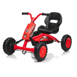 New Ride On Baby Kids' Pedal Go-Kart w/ Suspension Red & Black