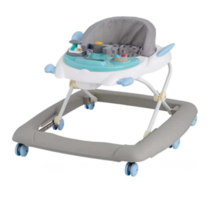 Baby Activity Walker with Music Tray & Adjustable Height – Pink - Image 3
