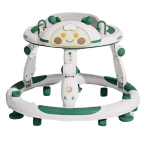 Baby Walker with Adjustable Height, Safety Design & Interactive Panel