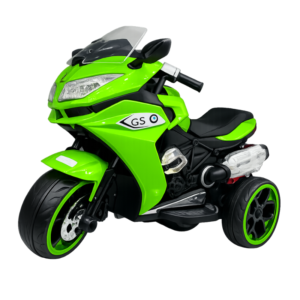 Kids Electric Ride-On Sports Motorcycle 3-Wheel Bike – Green