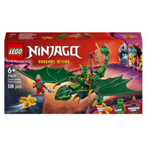 LEGO® NINJAGO Lloyd’s Green Forest Dragon 71829 Building Set for Kids (128 Pieces) - Image 2