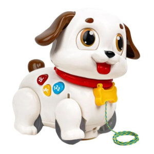 Hola Crawl & Pull Along Learning Puppy – Interactive Baby Toy