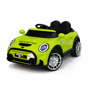 Pacesetter Kids Electric Ride-On Sports Car with Opening Doors – Green