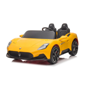 Licensed Maserati MC20 24V Kids Ride-On Electric Car – Yellow