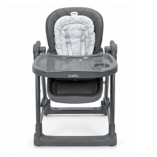 Kidilo Baby High Chair – Adjustable Baby Feeding Chair with Tray