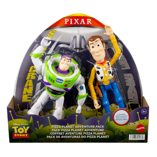 Disney Pixar Toy Story Woody & Buzz Lightyear Action Figures 2-Pack