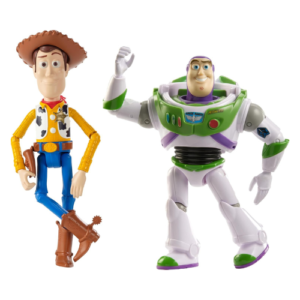 Disney Pixar Toy Story Woody & Buzz Lightyear Action Figures 2-Pack - Image 2
