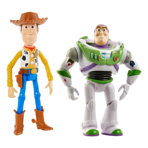 Disney Pixar Toy Story Woody & Buzz Lightyear Action Figures 2-Pack - Image 3