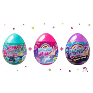 GirlZone Slime Surprise Egg – Galaxy Slime Kit with Glow-in-the-Dark Accessories - Image 7