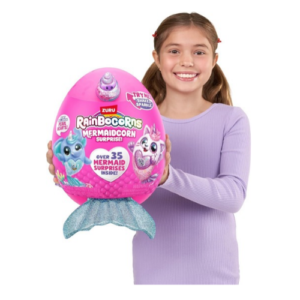 ZURU Rainbocorns Mermaidcorn Surprise – Plush Mermaid Toy with Over 35 Surprises - Image 2