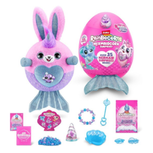 ZURU Rainbocorns Mermaidcorn Surprise – Plush Mermaid Toy with Over 35 Surprises - Image 4