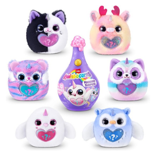 ZURU Rainbocorns Magicorn Surprise – Plush Toy with 10+ Surprises - Image 3