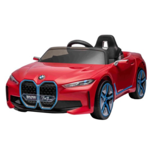 BMW i4 Style Kids Electric Ride-On Car – Red