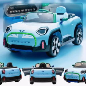 MINI Aceman Kids Electric Ride-On Car – Blue - Image 4