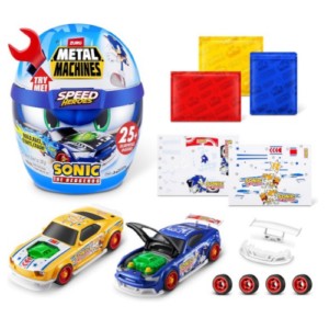 ZURU Metal Machines Speed Heroes Sonic the Hedgehog – Slime Surprise Toy with 25+