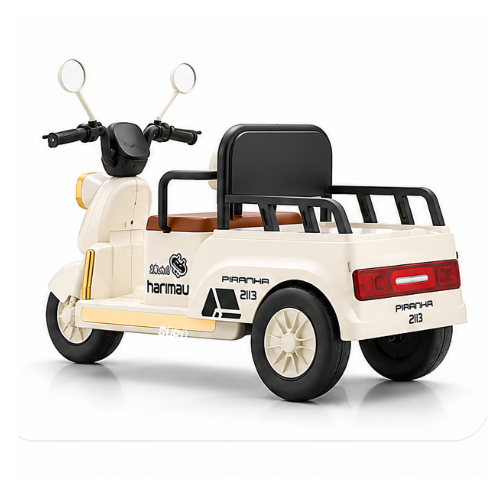 Harimau Piranha 2113 Kids Electric Ride-On Tricycle - Image 3