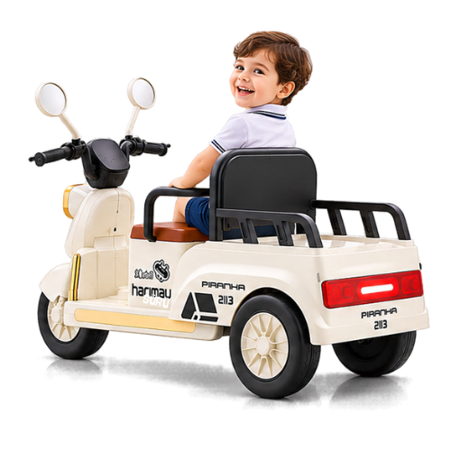 Harimau Piranha 2113 Kids Electric Ride-On Tricycle - Image 5